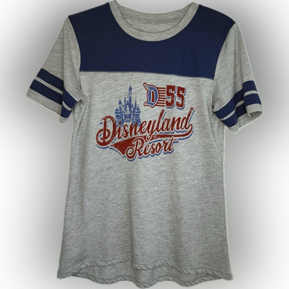 Disney Tops - Disney Parks Disneyland Resort 'D 55' Varsity T-Shirt Size Medium